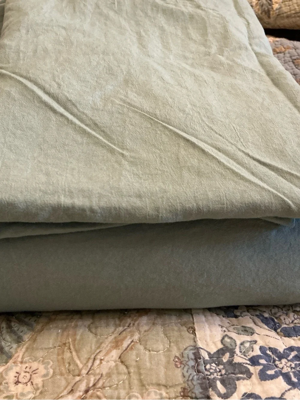 Sage Green Duvet Cover Set -